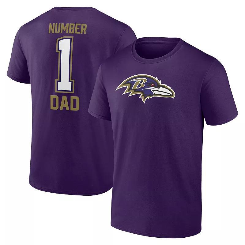 Mens Fanatics Branded Baltimore Ravens Fathers Day T-Shirt Product Image