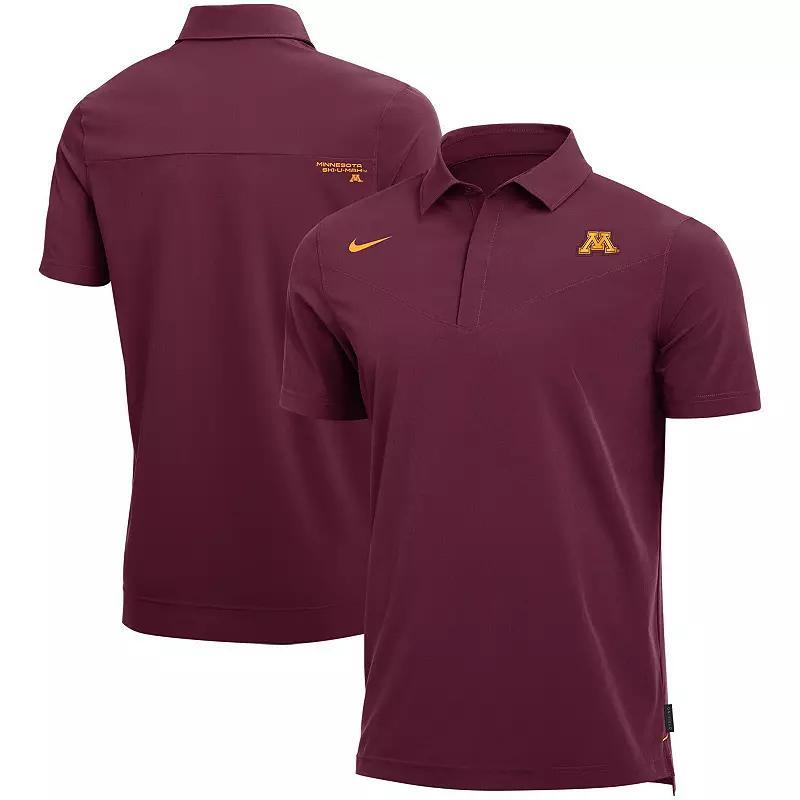 Mens Nike Maroon Minnesota Golden Gophers 2021 Coaches Performance Polo Product Image