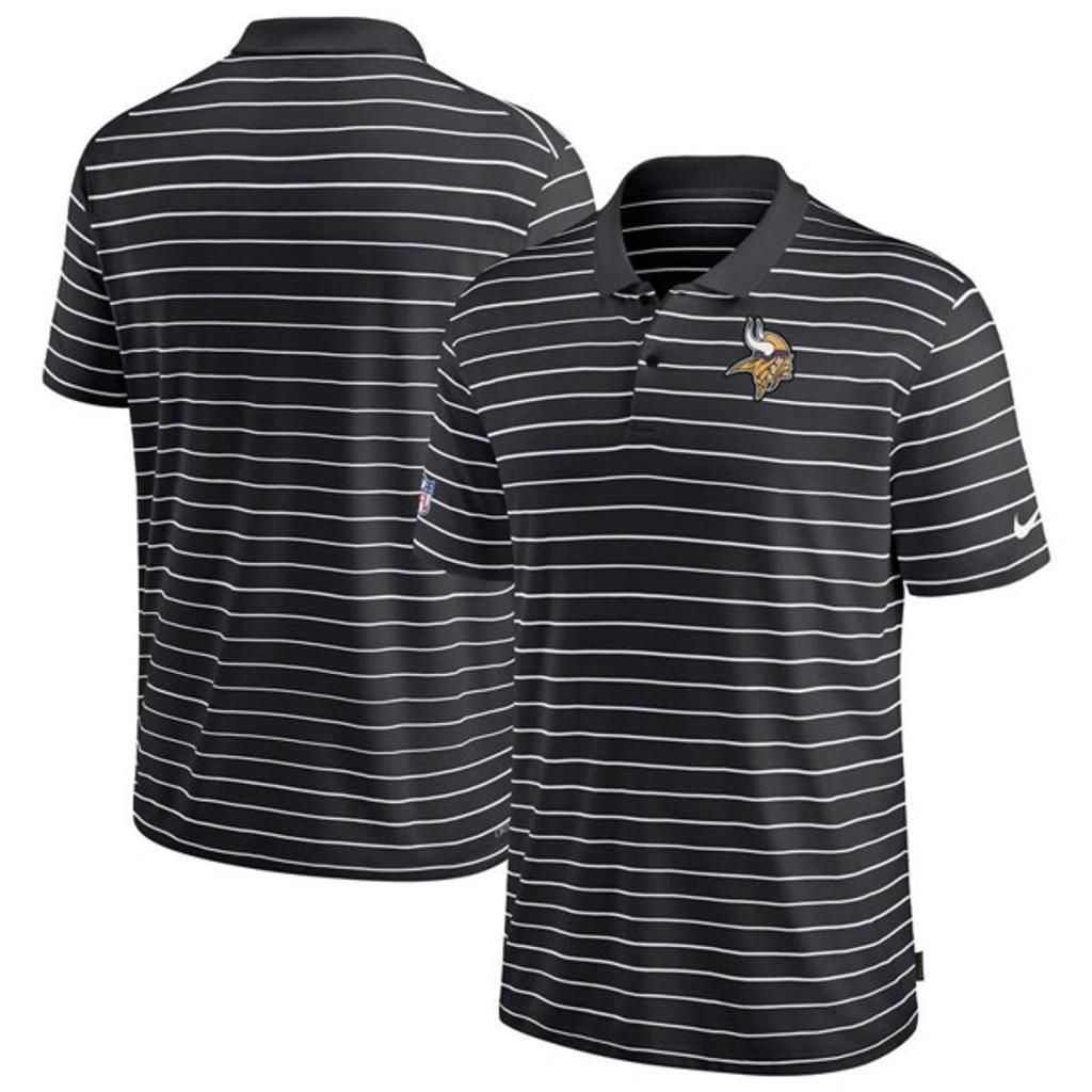 NIKE Black Pittsburgh Steelers Sideline Lock Up Victory Performance Polo Product Image