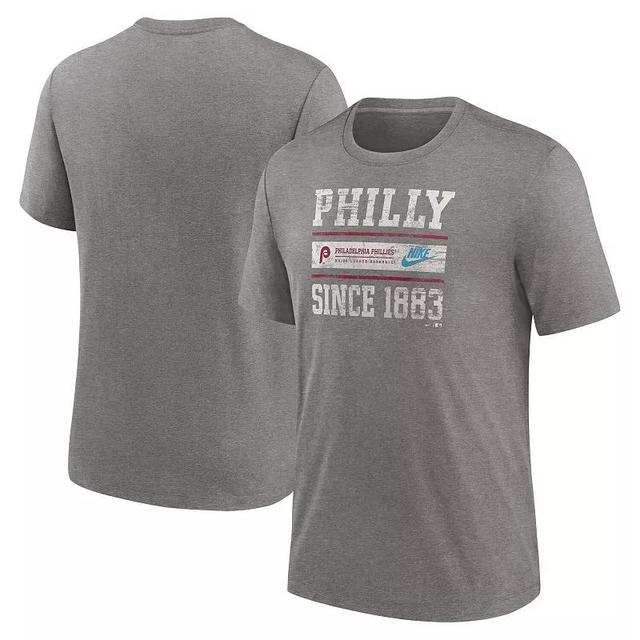 Philadelphia Phillies Cooperstown Local Stack Nike Men's MLB T-Shirt Product Image