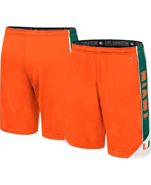 Mens Colosseum Orange Miami Hurricanes Haller Shorts Product Image