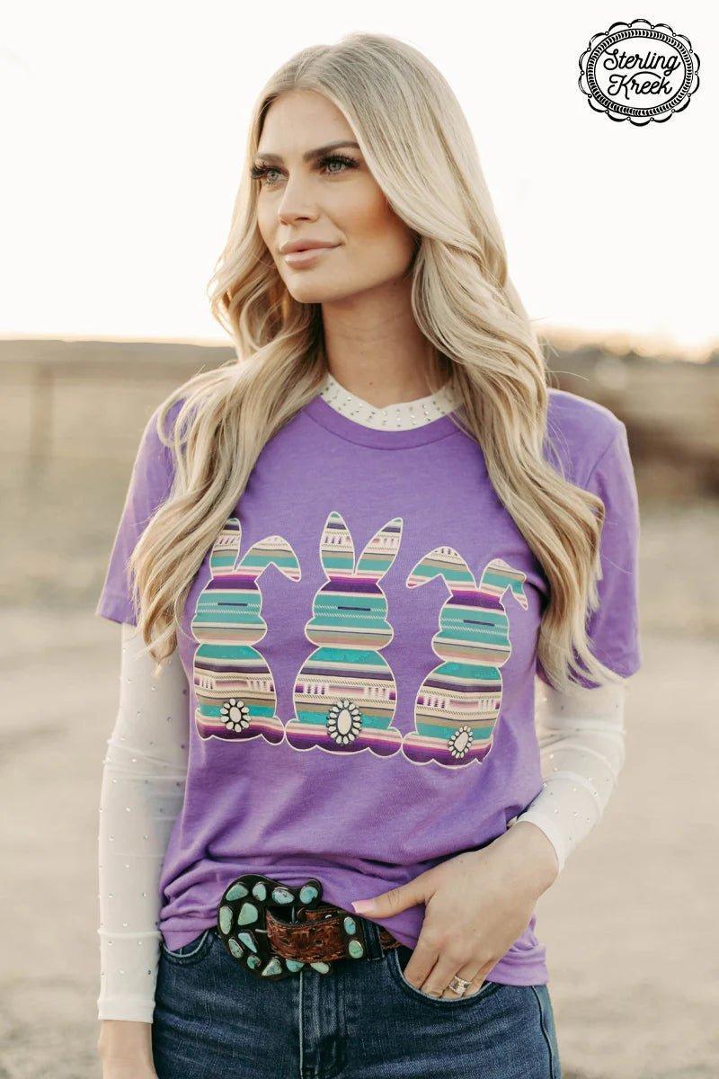 Serape Bunny Tee* Product Image