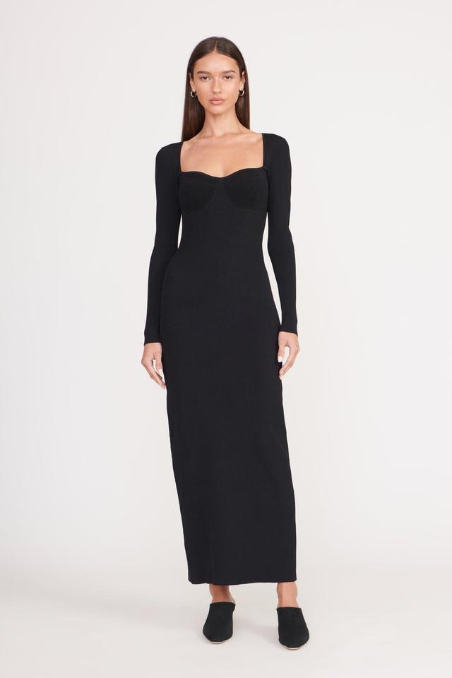 SILHOUETTE DRESS | BLACK Product Image