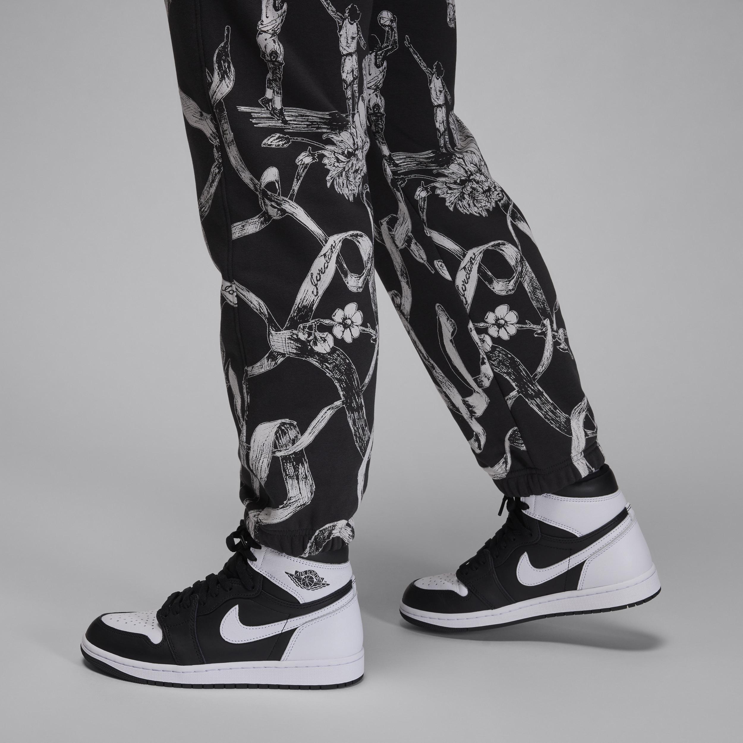 Womens Jordan Brooklyn Fleece Printed Pants Product Image