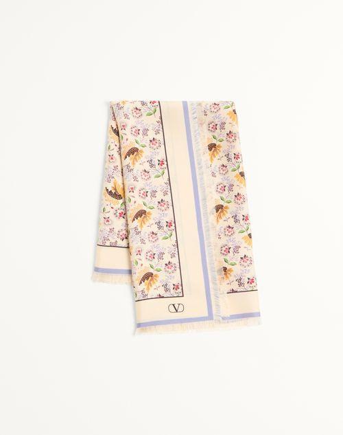 PAPIER FLORAL SILK SCARF Product Image