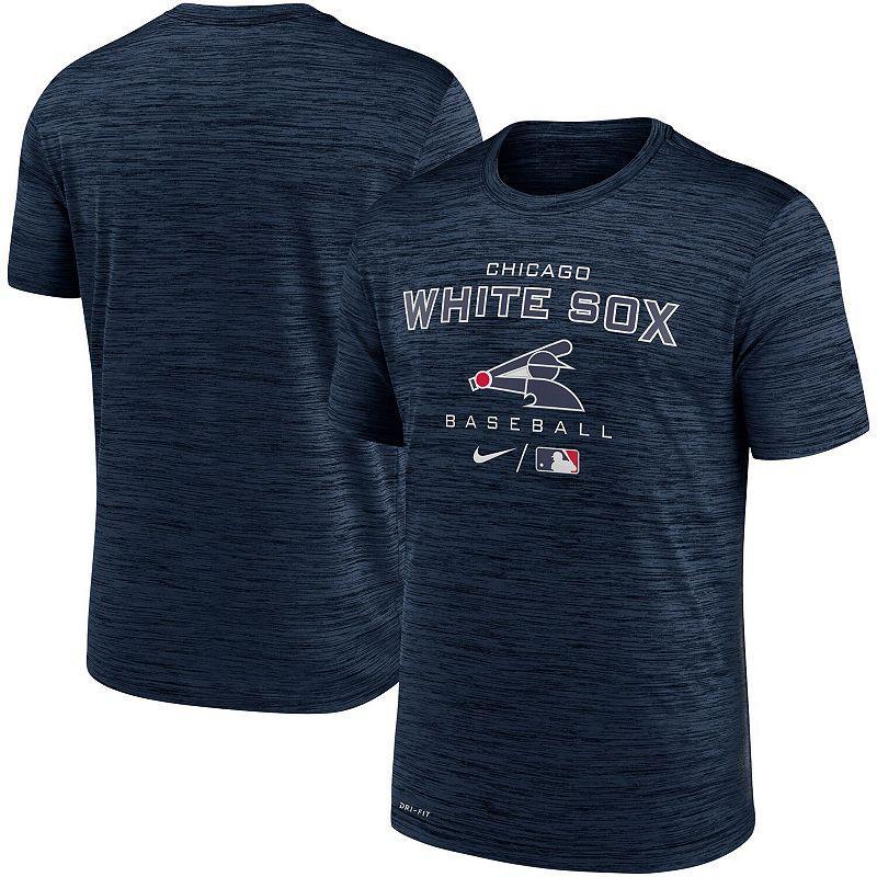 Men's Nike Navy Chicago White Sox Authentic Collection Velocity Practice Performance T-Shirt Product Image