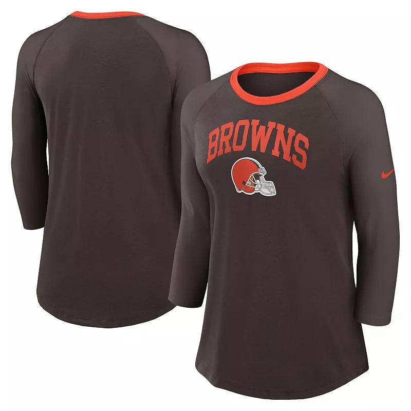 Womens Nike Cleveland s Raglan 3/4 Sleeve T-Shirt Product Image