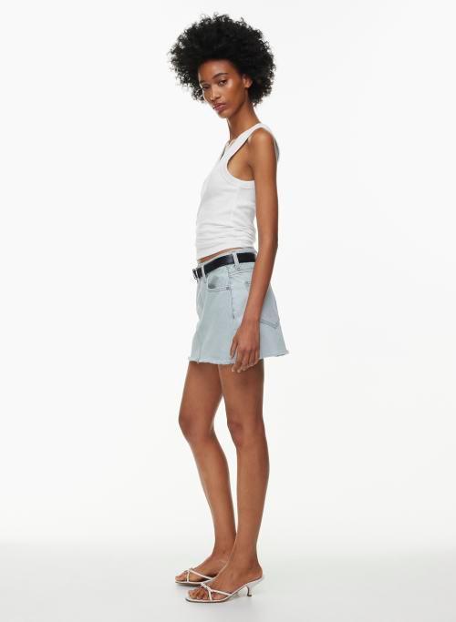 the tori mini denim skirt Product Image