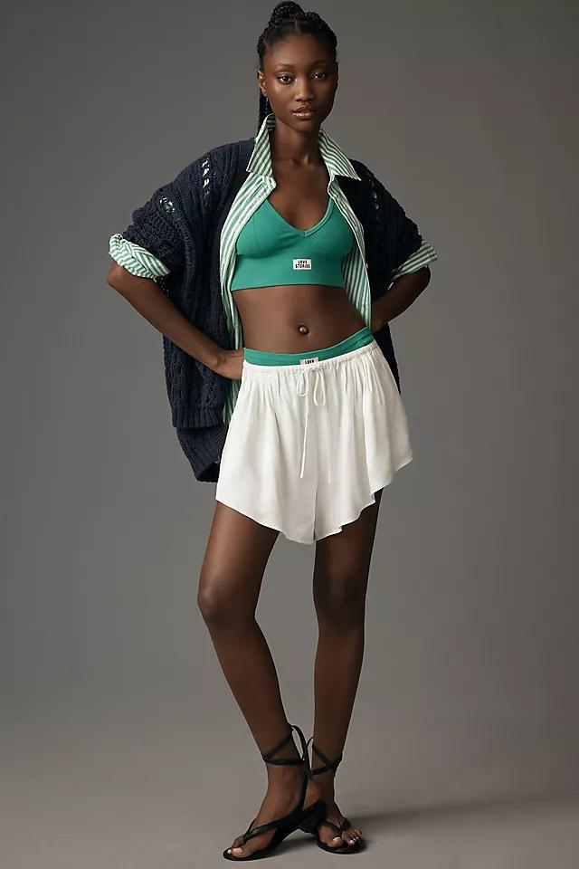 Maeve Silky Chemisette Shorts Product Image