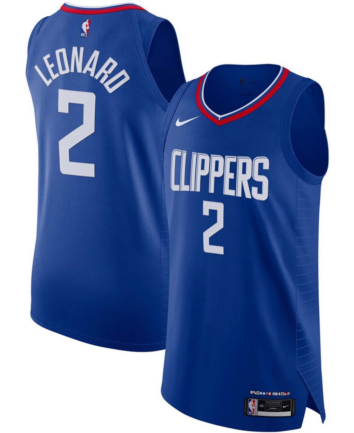 Mens Kawhi Leonard Royal La Clippers 2020, 21 Authentic Jersey - Icon Edition - Royal Product Image