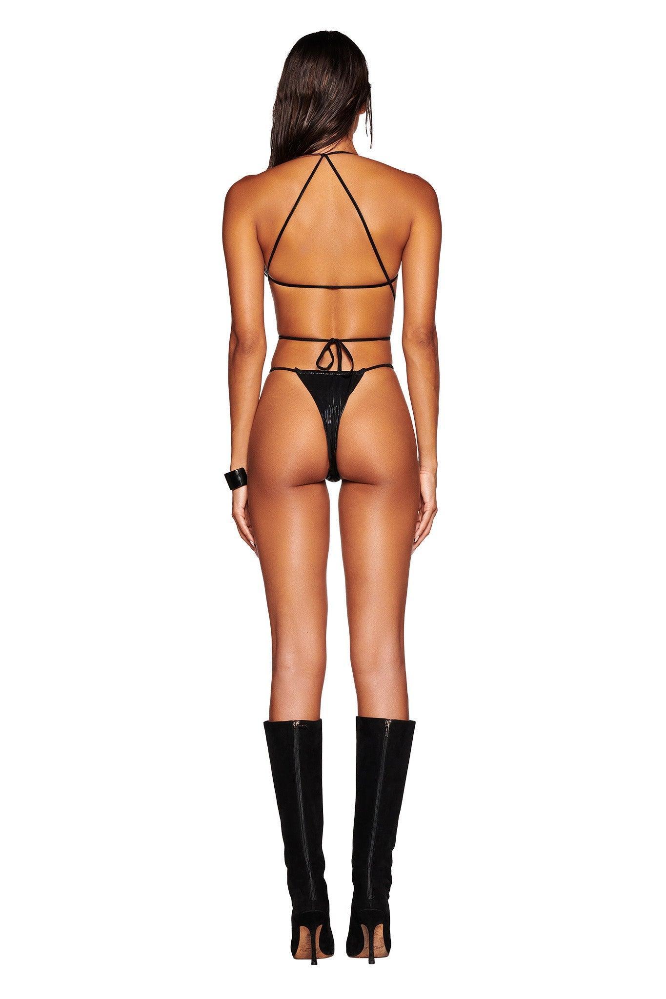 ALUNA BODYSUIT - BLACK Product Image