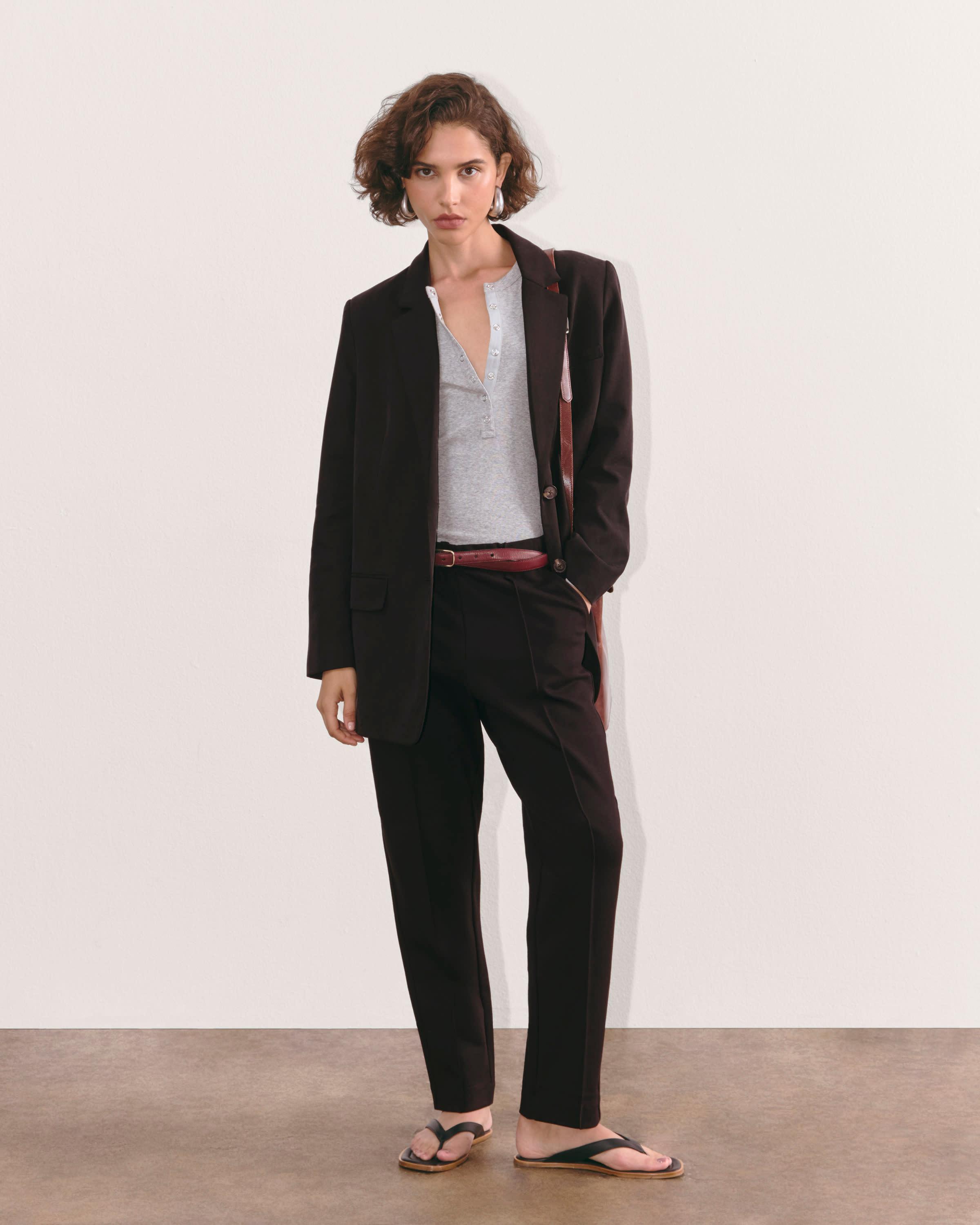 Womens Dream Pant by Everlane in Black, Size XL Product Image