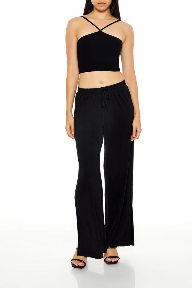 High-Rise Wide-Leg Pants | Forever 21 Product Image