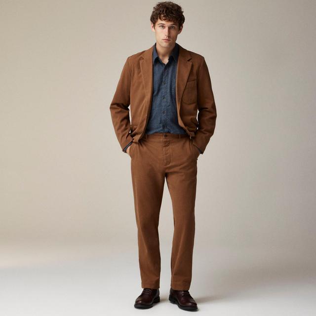 Kenmare Relaxed-fit suit jacket in Italian cotton blend Product Image