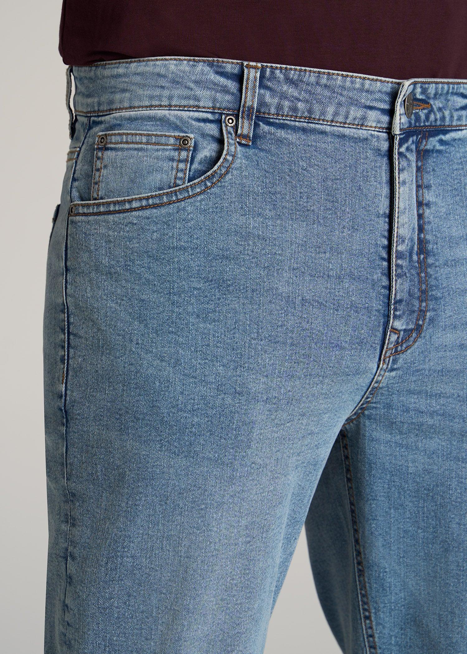 J1 STRAIGHT LEG Jeans for Tall Men in Vintage Faded Blue Product Image