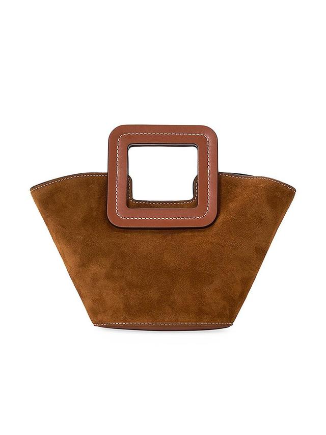 Womens Shirley Mini Suede Bucket Bag Product Image