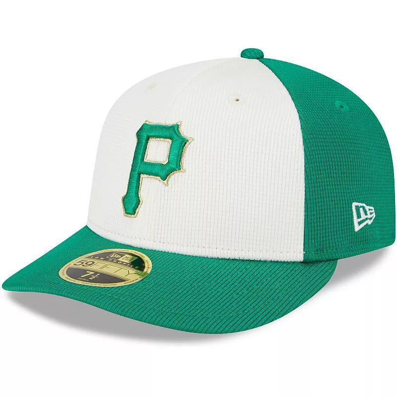 Mens New Era /Green Pittsburgh Pirates 2024 St. Patricks Day Low Profile 59FIFTY Fitted Hat Product Image