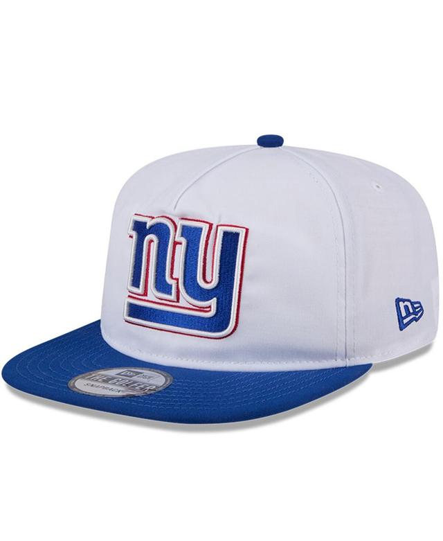 New Era Mens White New York Giants 2024 Nfl Training Camp Golfer Snapback Hat - White Product Image