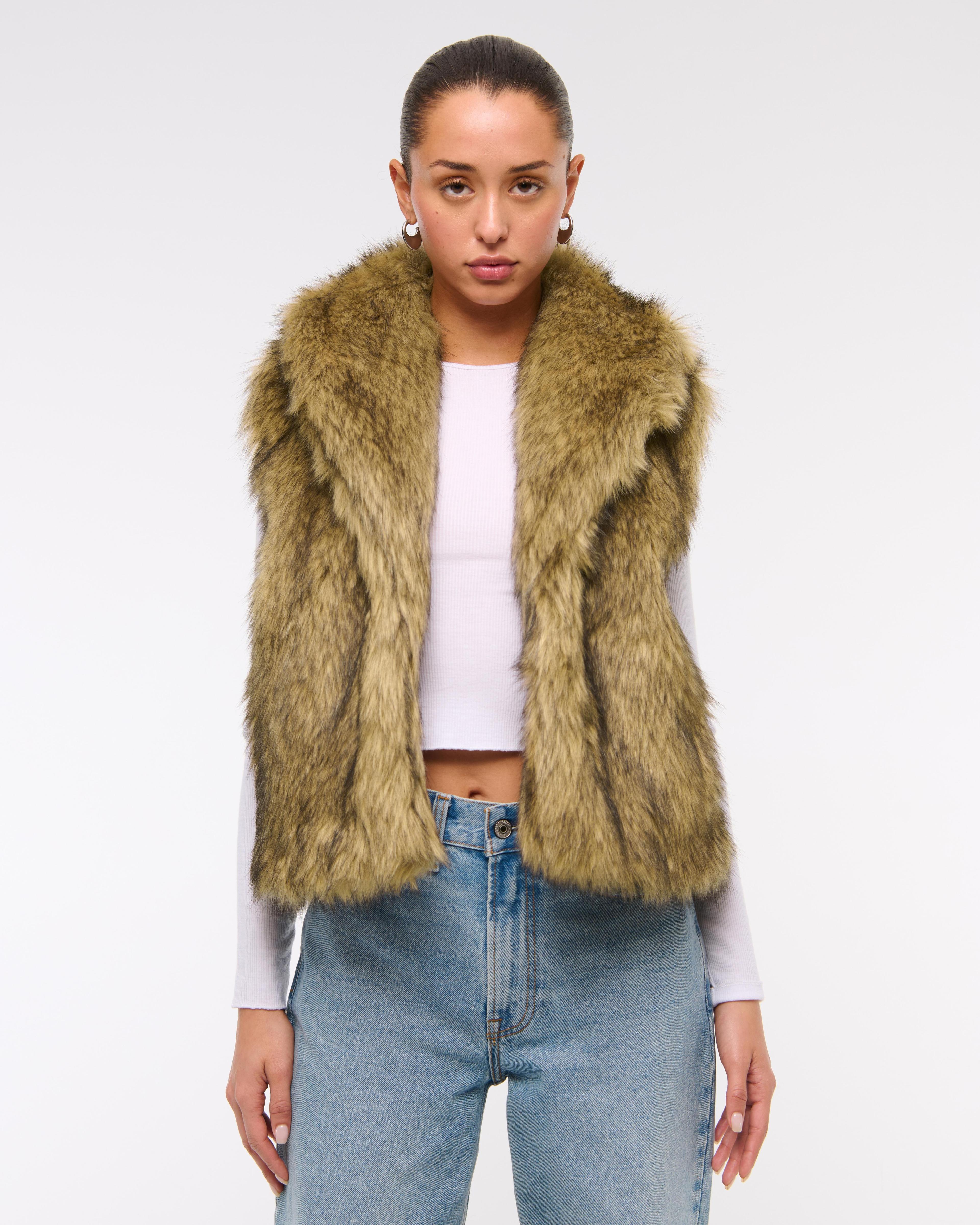 Faux Fur Vest Product Image