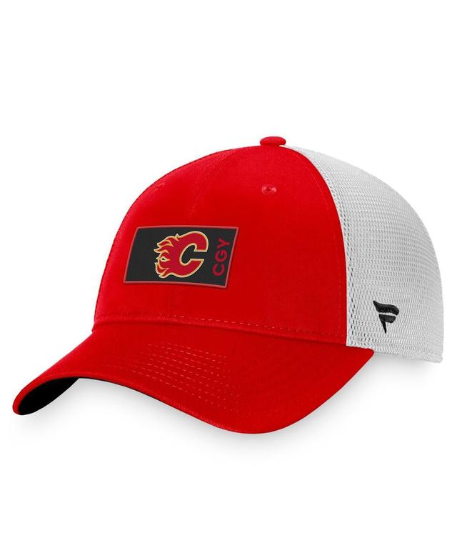 Mens Fanatics Red Washington Capitals Authentic Pro Rink Trucker Snapback Hat - Red Product Image