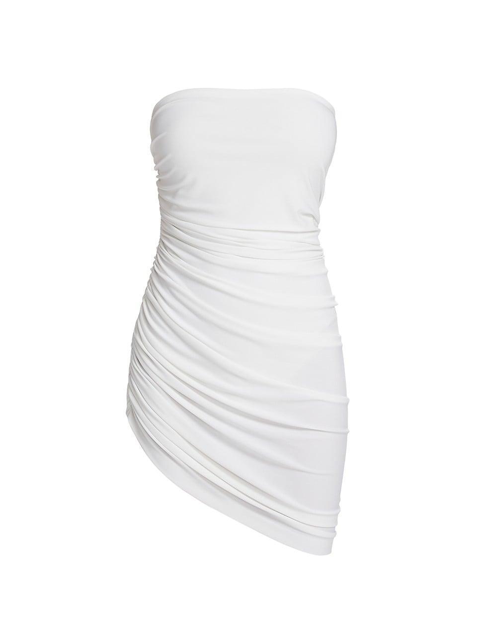 Womens Diana Draped Strapless Minidress Product Image