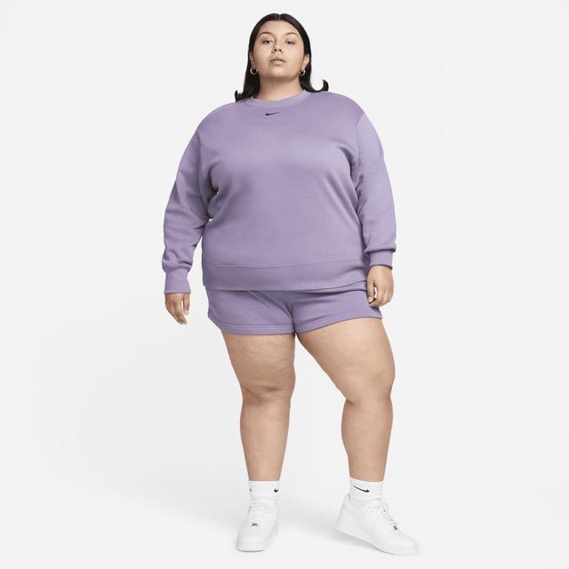 Women's Nike Sportswear Phoenix Fleece Oversized Crew-Neck Sweatshirt (Plus Size) Product Image