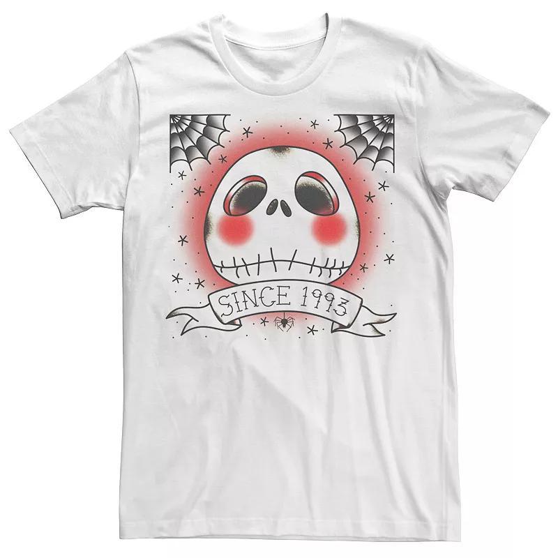 Disneys The Nightmare Before Christmas Jack Skellington Mens Since 1993 Tattoo Tee Product Image