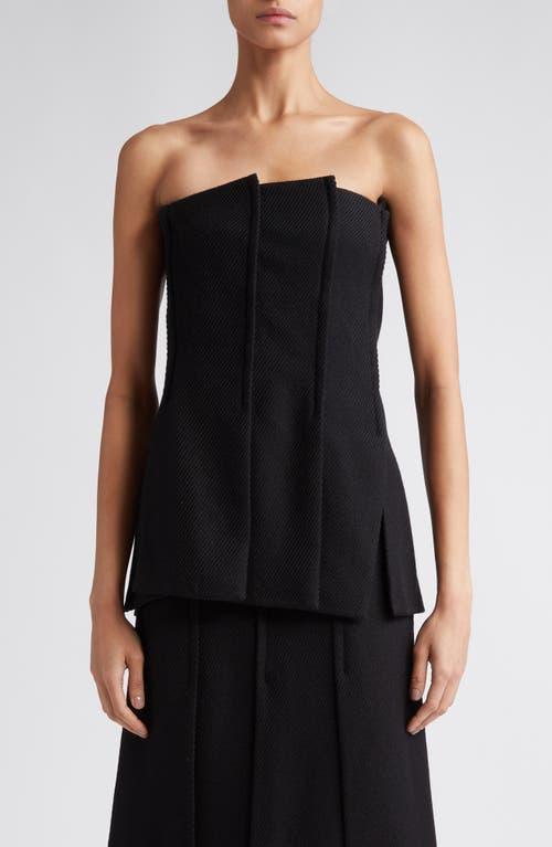 Womens Paneled Wool-Blend Bustier Top Product Image