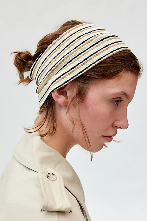 Textured Striped Headwrap Womens at Urban Outfitters Product Image