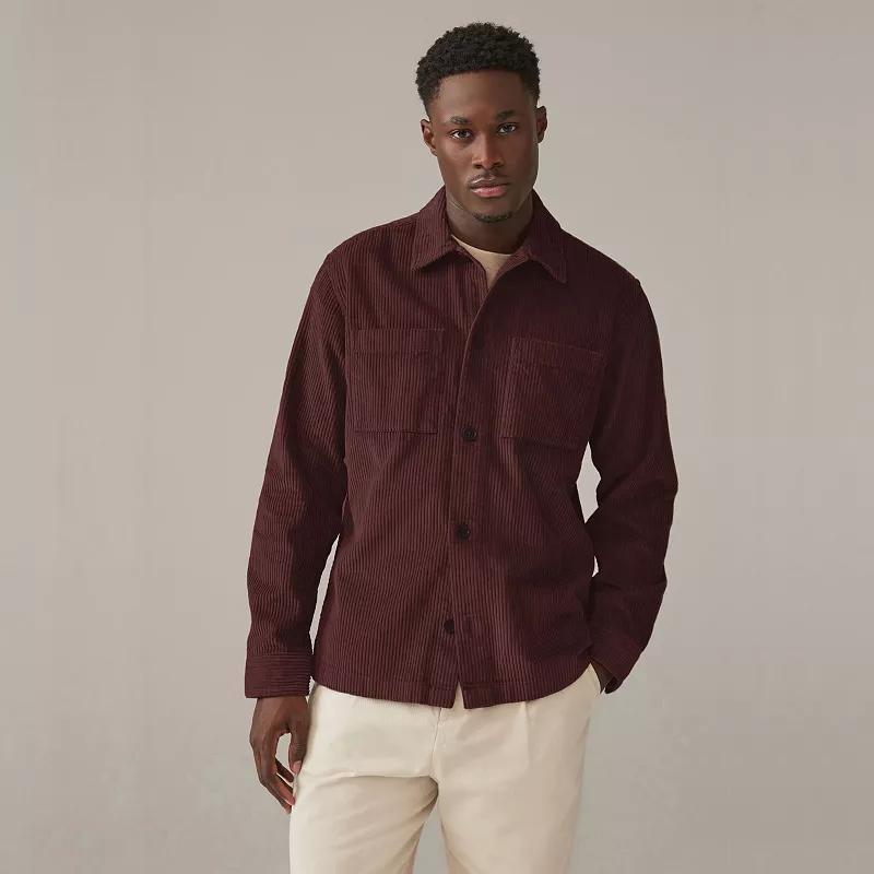 Mens NEXT Cordoroy Shacket Overshirt Product Image