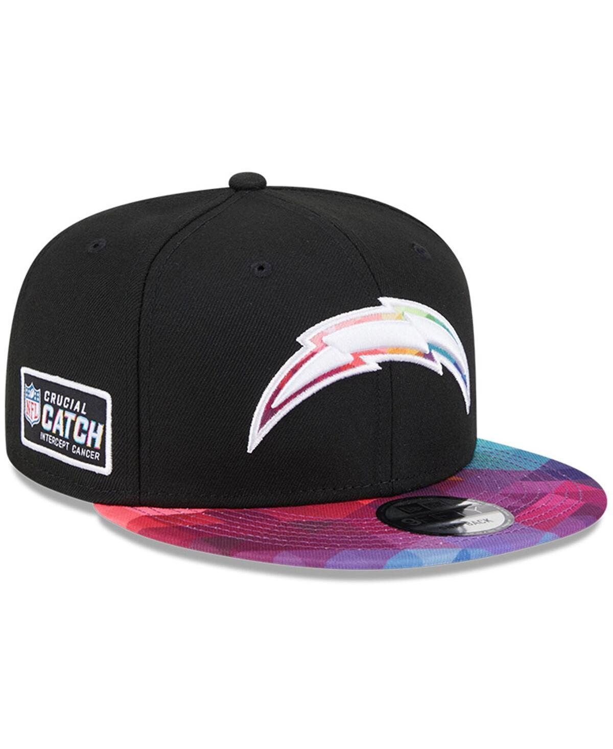 Mens New Era Black Los Angeles Chargers 2023 Nfl Crucial Catch 9FIFTY Snapback Hat Product Image