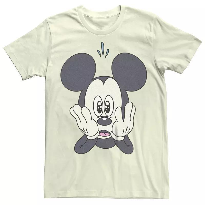 Disneys Mickey Mouse Amazed Face Mens Tee Product Image