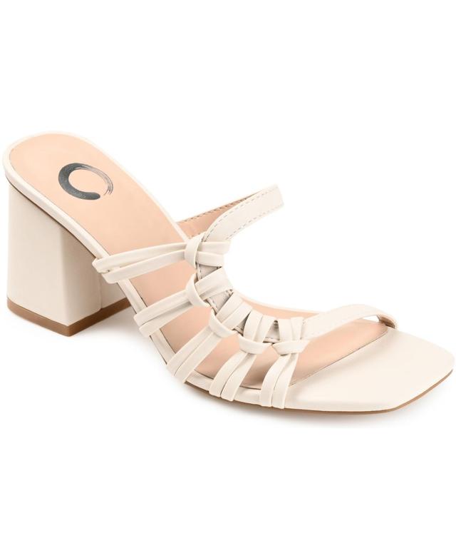 Journee Collection Womens Emory Block Heel Sandals Product Image