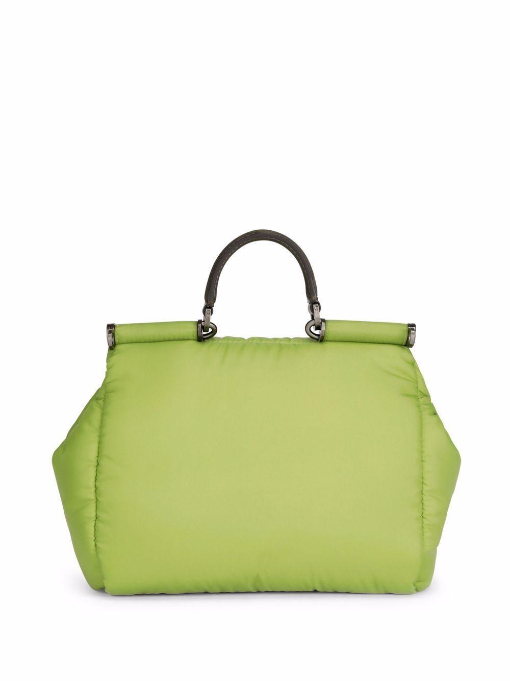 Sicily Padded Messenger Bag In Green Product Image