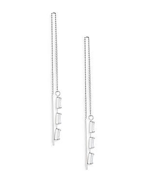 Ettika Crystal Chain Threader Earrings Product Image