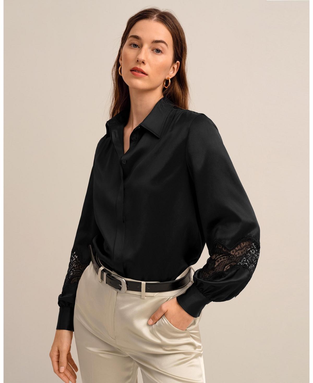 The Armeria Lace Blouse for Women Product Image