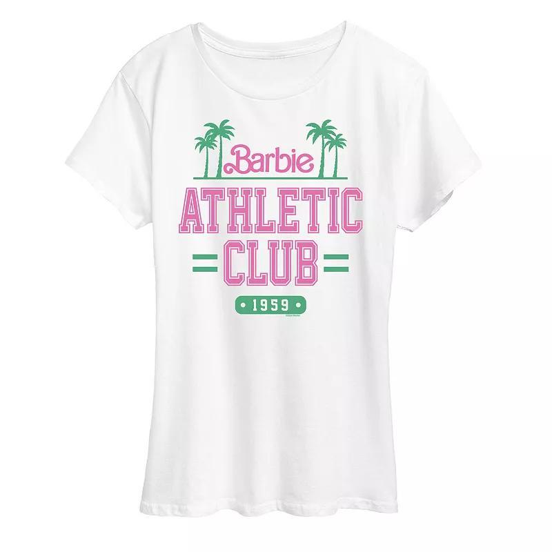 Womens Barbie Athletic Club Graphic Tee Product Image