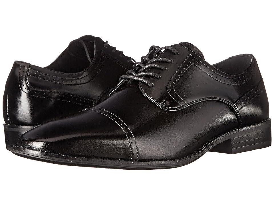 Stacy Adams Waltham Mens Leather Dress Shoes Black Product Image