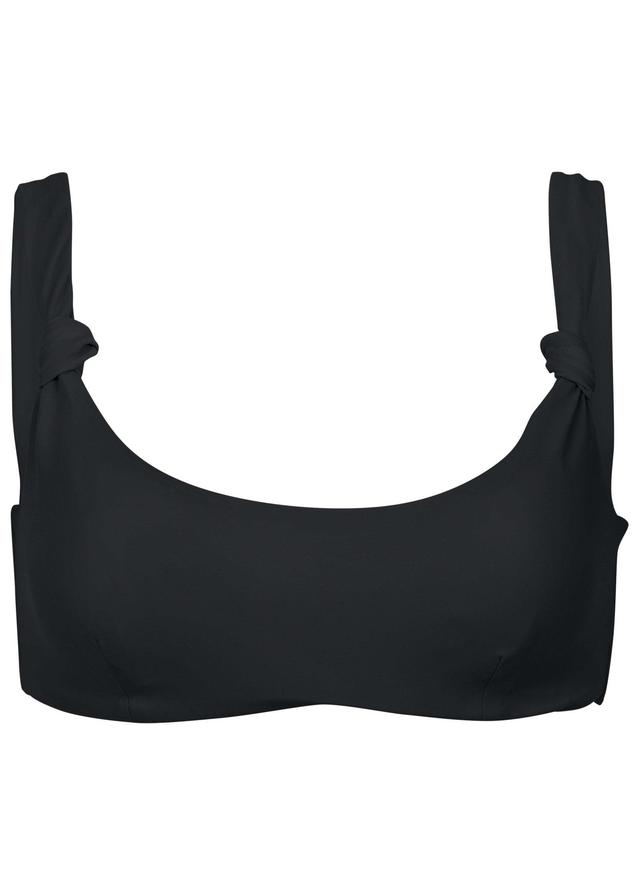 Knotted Sport Top - Black Beauty Product Image