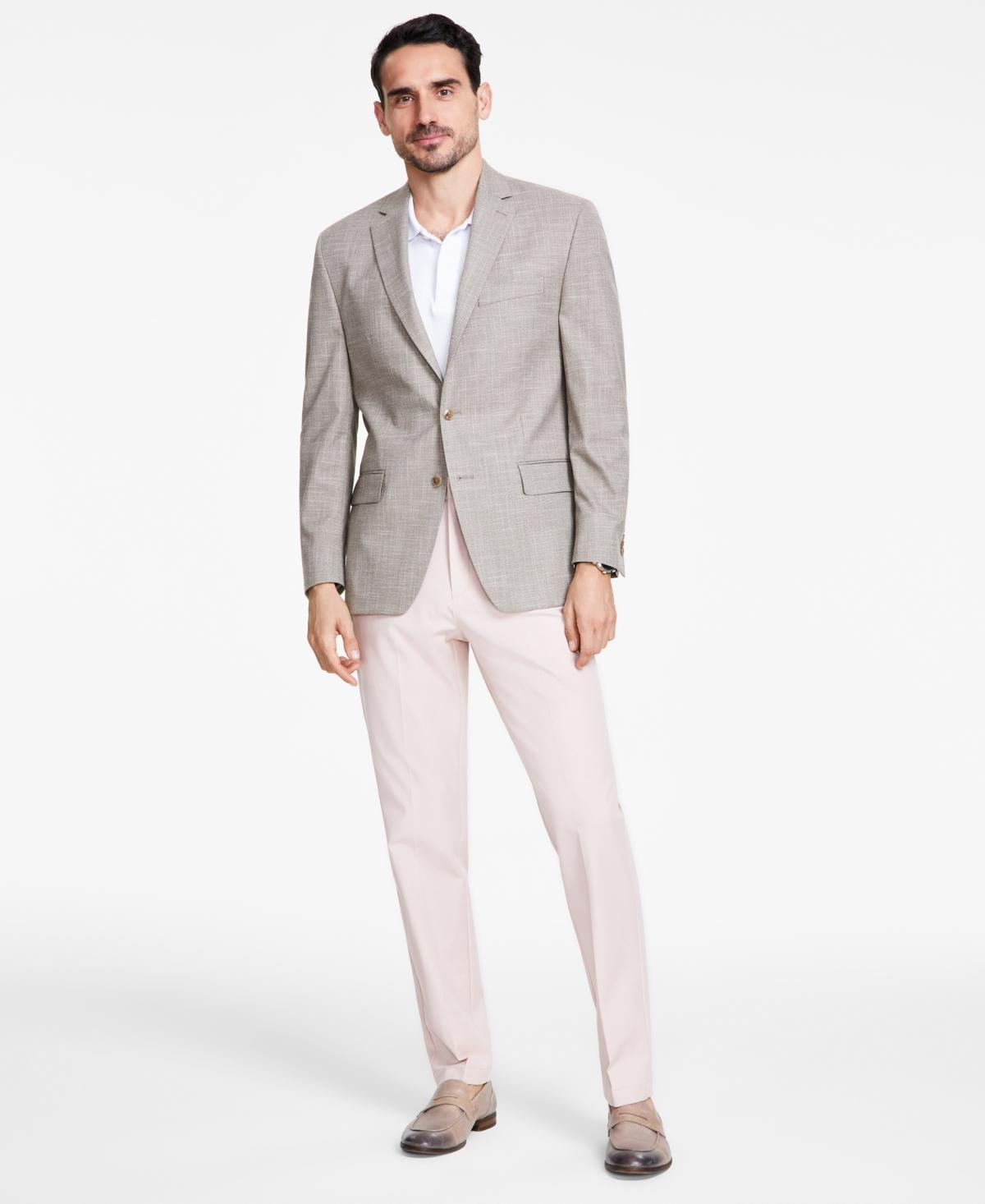 Michael Kors Mens Classic-Fit Solid Sport Coat Product Image