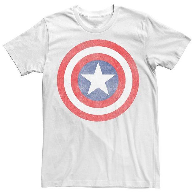 Mens Marvel Captain America Classic Shield Graphic Tee Product Image