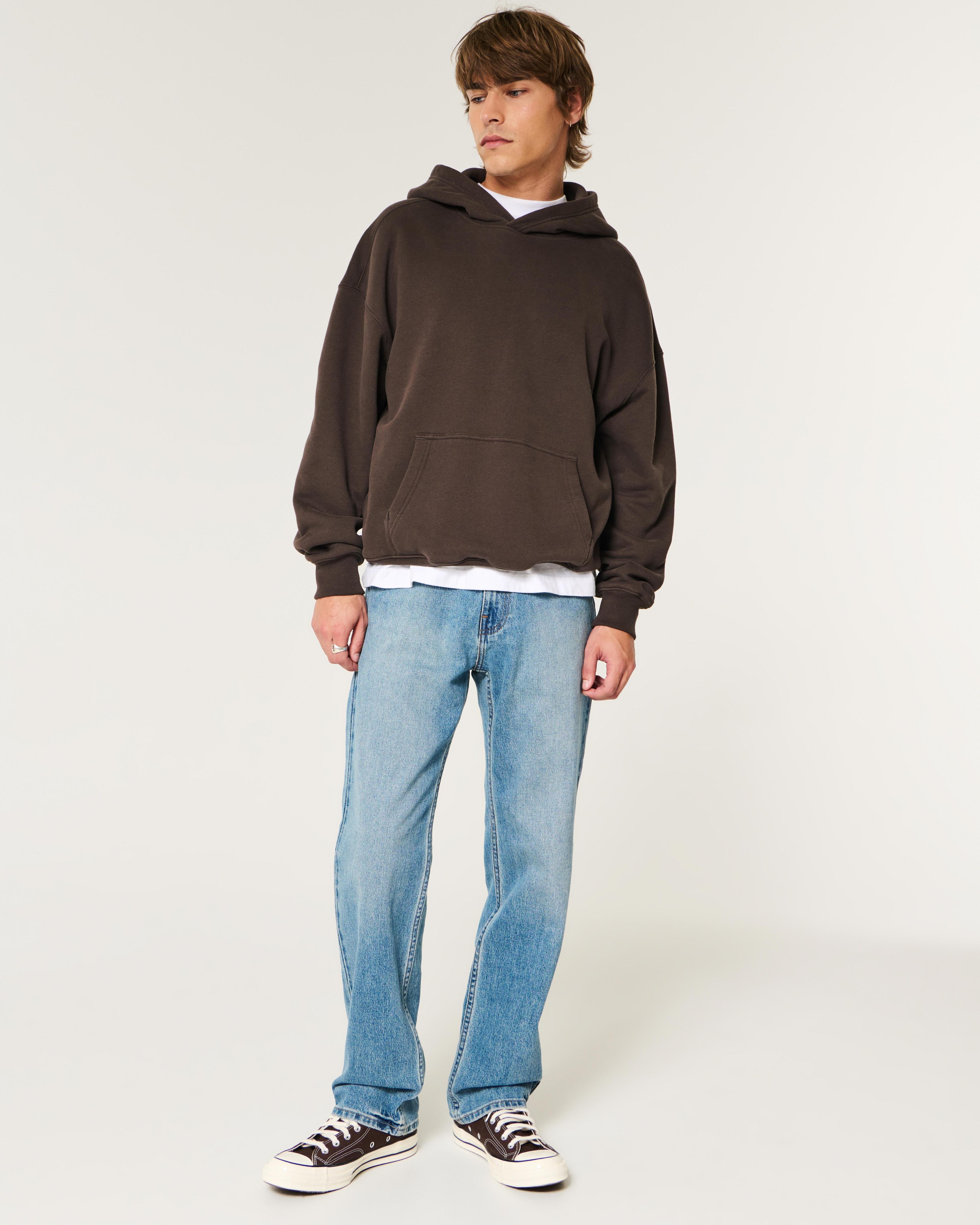 Medium Wash Loose Jeans Product Image