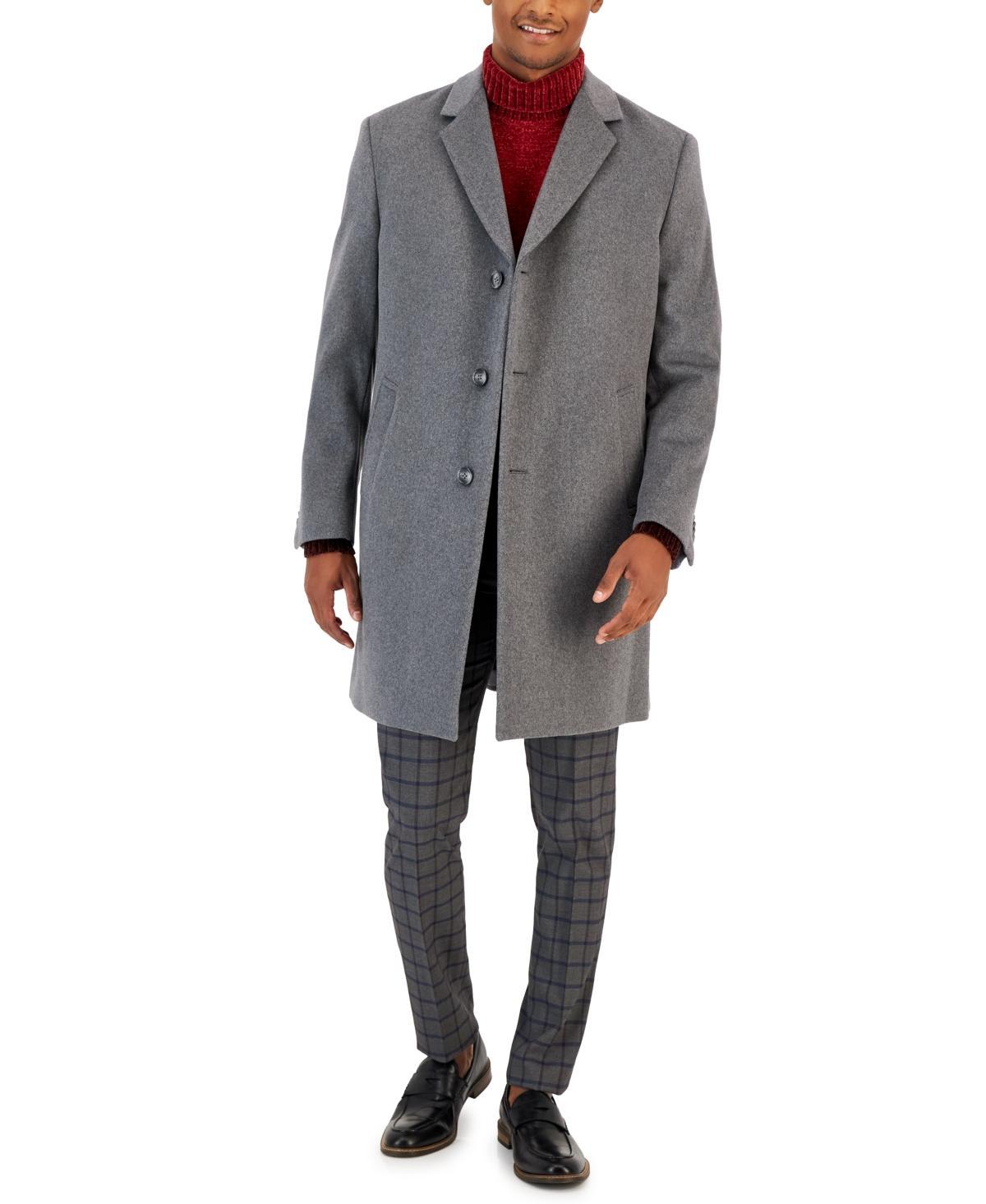 Nautica Mens Classic-Fit Camber Wool Overcoat Product Image