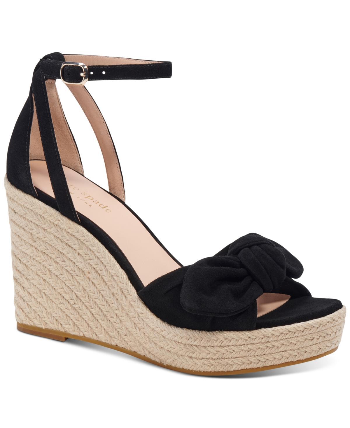 Womens Tianna 88MM Leather Espadrille Wedge Sandals Product Image