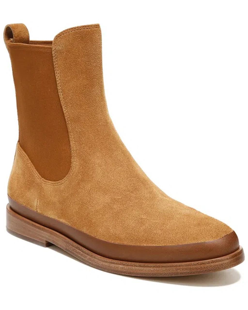 VINCE Women's Cecyl Suede Chelsea Boots In Tan product image