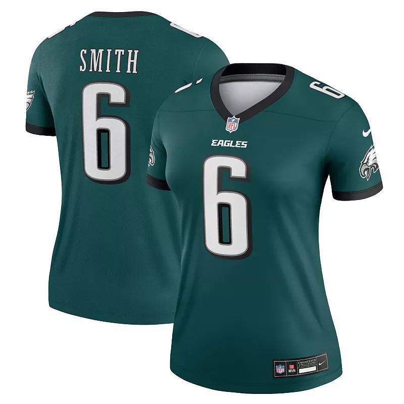 Nike Womens DeVonta Smith Midnight Philadelphia Eagles Legend Jersey - Green Product Image