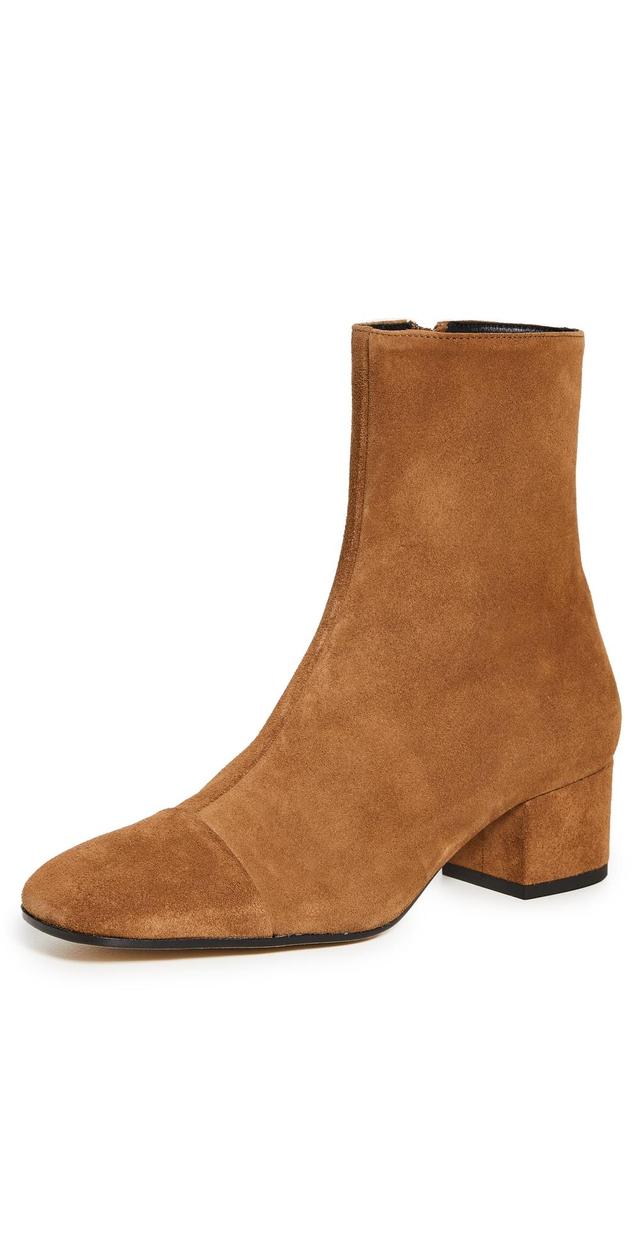 Womens Aimee Suede Booties Product Image