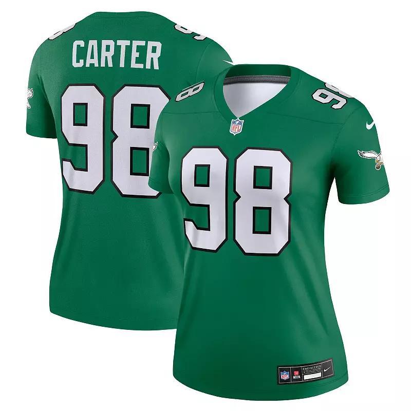 Jalen Carter Philadelphia Eagles Nike Women's Dri-FIT NFL Legend Jersey Product Image