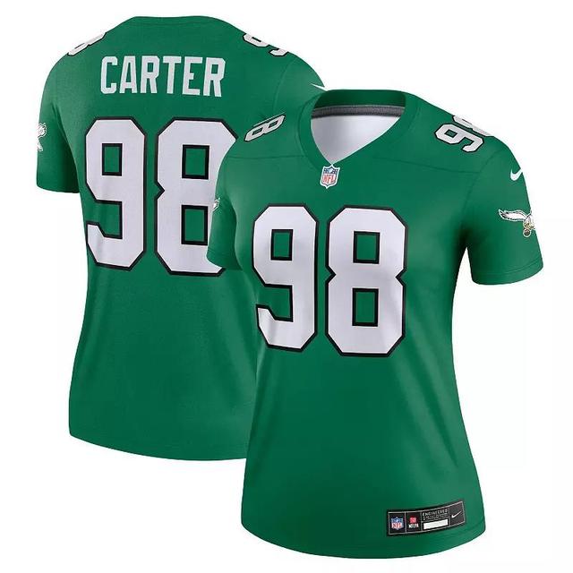 Womens Nike Jalen Carter Kelly Philadelphia Eagles Legend Jersey Product Image