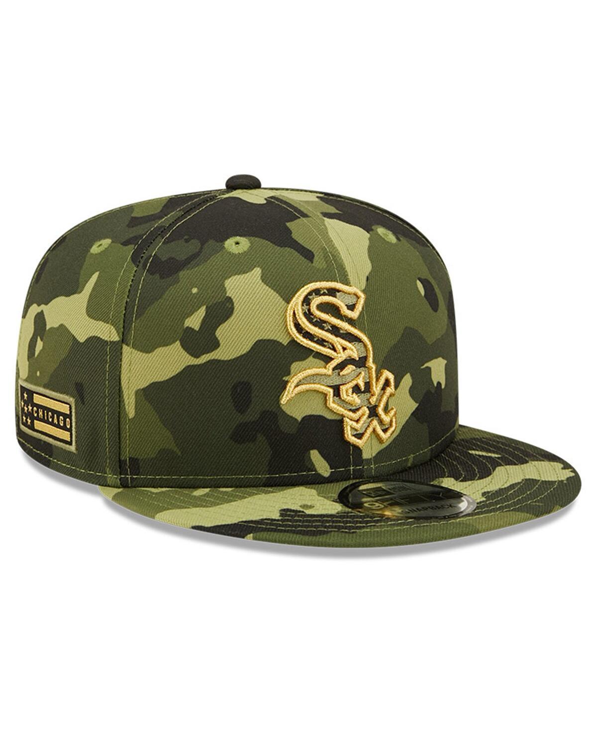 Mens New Era Camo Chicago White Sox 2022 Armed Forces Day 9FIFTY Snapback Adjustable Hat Product Image